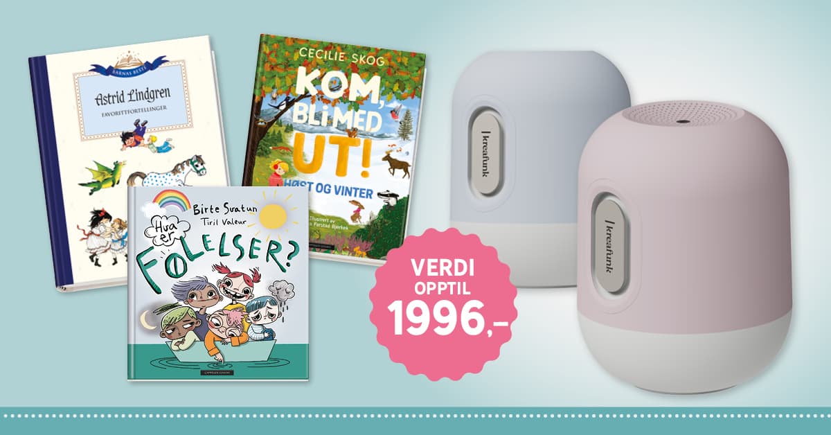 Gratis* velkomstpakke med Kreafunk trådløs høyttaler med lampe